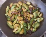 mゴーヤとなすの甘辛みそ炒め作り方5写真