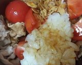 トマトで肉じゃが風作り方1写真