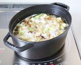 簡単＆具沢山【豚とキャベツの中華スープ】作り方3写真