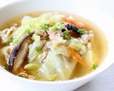 簡単＆具沢山【豚とキャベツの中華スープ】作り方5写真