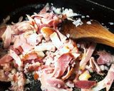 我が家の定番クリームパスタ作り方2写真