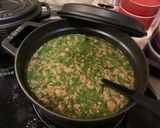 牛肉とモロヘイヤのスープ作り方8写真