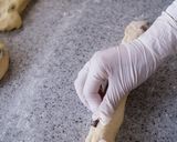 もっちり☆レーズンパン・編みパン※動画作り方17写真
