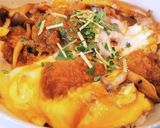 豚かつとめんつゆで簡単かつ煮込み定食♪作り方5写真