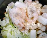 30分で！シーフードと野菜の塩味丼ぶり作り方2写真