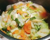 30分で！シーフードと野菜の塩味丼ぶり作り方3写真
