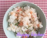 無水鍋でシンプル鮭ご飯作り方6写真