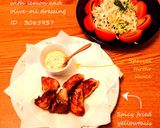 大人味⭐茄子とスパムのトマトソースパスタ作り方5写真