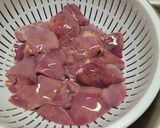 鳥レバーで一品②作り方1写真