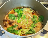 我が家の丼☆きのこと湯葉のあんかけ丼作り方3写真
