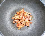 町中華の紅生姜と焼豚と卵のサッと炒め作り方3写真