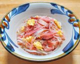 町中華の紅生姜と焼豚と卵のサッと炒め作り方6写真