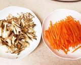 子供が好きな☆にんじん舞茸のたらこあえ作り方1写真