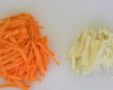 にんじんと明太子の炒め煮作り方1写真