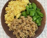 ひき肉とマカで作る　お手軽　とりそぼろ作り方6写真