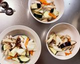 茄子椎茸ほんのりシーフード味噌味八宝菜風作り方9写真