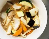 茄子椎茸ほんのりシーフード味噌味八宝菜風作り方12写真
