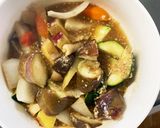 根菜茄子万能トマポン炒め味温野菜サラダ作り方18写真