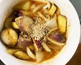 根菜茄子万能トマポン炒め味温野菜サラダ作り方21写真