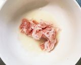 全てレンジもやし入香味炒め味甘酢酢豚作り方1写真
