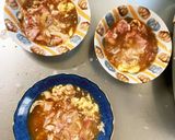 全てレンジもやし入香味炒め味甘酢酢豚作り方4写真