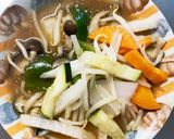 全てレンジもやし入香味炒め味甘酢酢豚作り方13写真