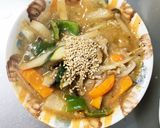 全てレンジもやし入香味炒め味甘酢酢豚作り方17写真