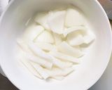 レンジ肉無豆腐コク旨梅肉照味野菜炒め作り方6写真