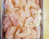 鶏胸肉と旬のキクラゲ&夏野菜の黒酢炒め☆作り方1写真