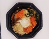 “ビビンバ弁当” «蒸し大豆&温泉玉子»作り方1写真
