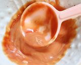 レンジ茄子のアボカドオーロラソースかけ作り方3写真