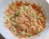 レンジ茄子のアボカドオーロラソースかけ作り方4写真