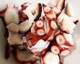 《副菜》新生姜とタコとわかめの和物作り方1写真