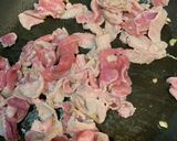 きのこと豚肉のニンニク炒め作り方3写真