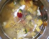 野菜たっぷりかぼちゃのスープ作り方7写真