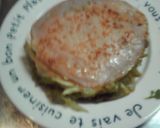 朝ごはんに　目玉焼きのミルフィーユ作り方5写真