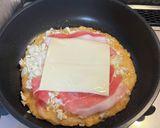 ごはんで折りたたみお好み焼き作り方2写真