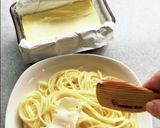 まぜるだけパスタ★海苔バター牡蠣しょう油作り方2写真