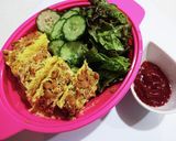 ふわふわオムレツ風たまご納豆作り方4写真