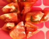 ピリ辛が最高☆おつまみトマト作り方1写真