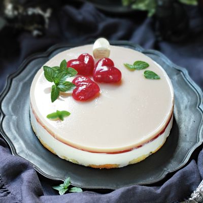 爽快！ライチのレアチーズケーキ by minntamama 【クックパッド】 簡単