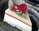 爽快！ライチのレアチーズケーキ作り方42写真