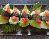 タラスミ(干しタラコ)寿司作り方6写真