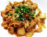 簡単☆豚キムチ作り方6写真