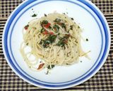 バジルとセミドライトマトのパスタ作り方6写真