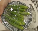 オクラとエリンギの肉巻き〜梅肉ソース〜作り方1写真