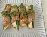 オクラとエリンギの肉巻き〜梅肉ソース〜作り方7写真