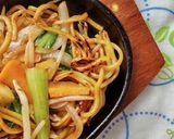 お野菜もたっぷり！ソース焼きそば♪作り方5写真