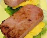 糖質オフ☆スパムむすび風サンド♪作り方8写真