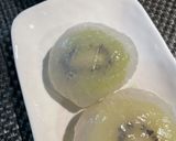 夏の涼菓 片栗粉でキウイの水わらび餅風作り方10写真